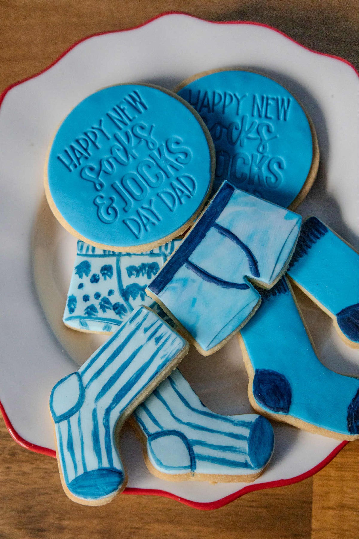 🍪 Decorated Socks & Jocks Cookies – “The Unmentionables… in Cookie Form!”